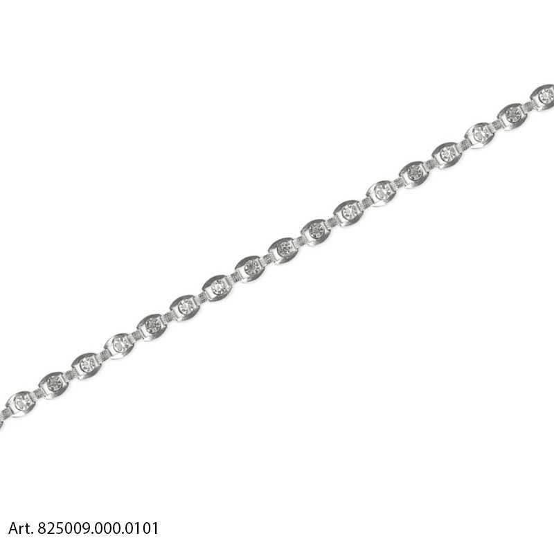 Steel Bag Chain with Silver...