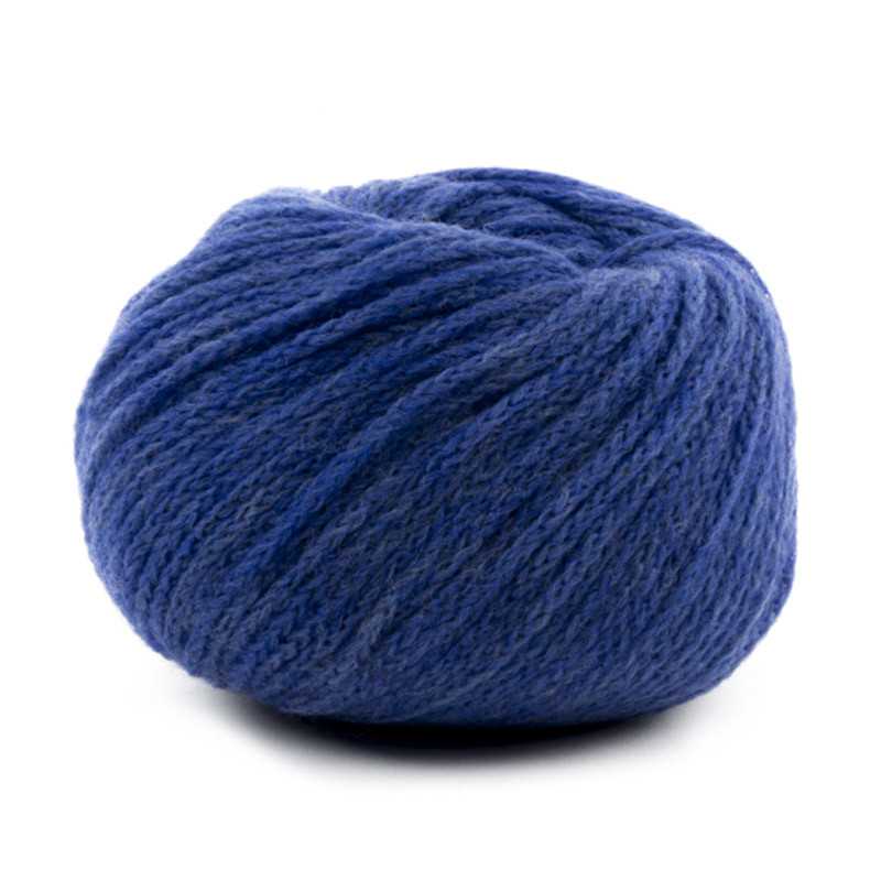 Cachemire Fine - fil mélangé laine mérinos et cachemire - Bluette 68 sans étiquette