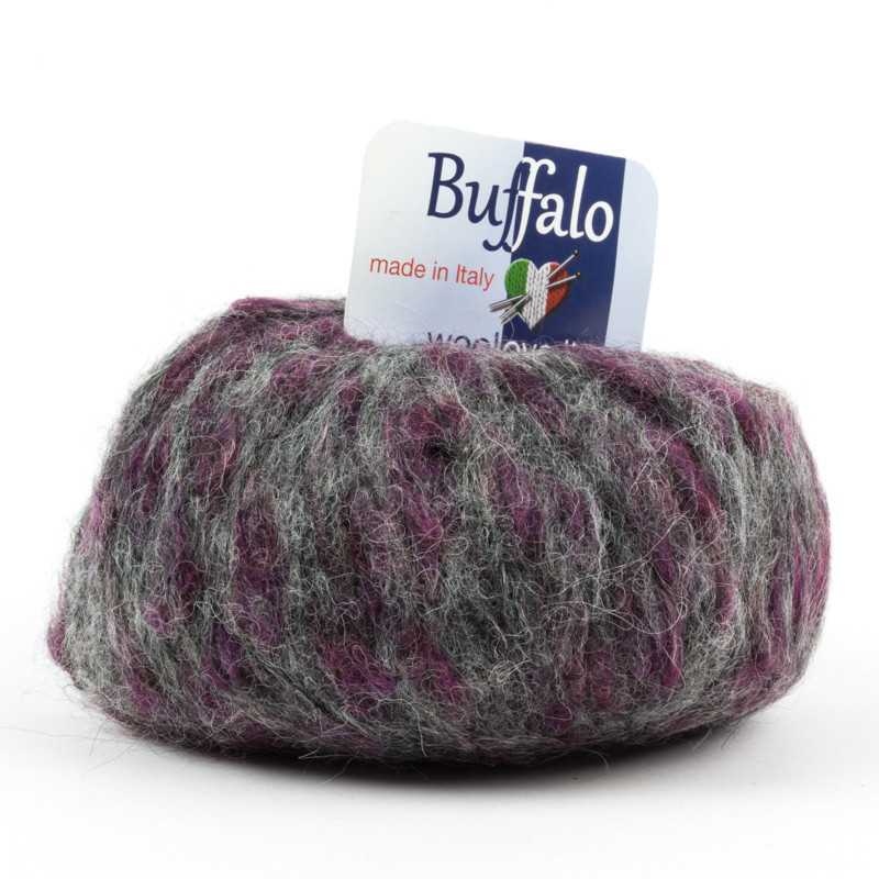 Buffalo Mixed Grey-Amethyst