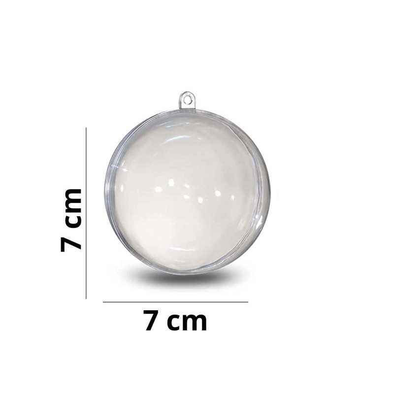 Plexiglass ball or sphere 7 cm