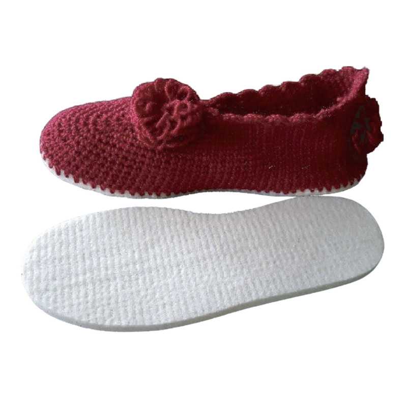 Kit of wool slippers with...