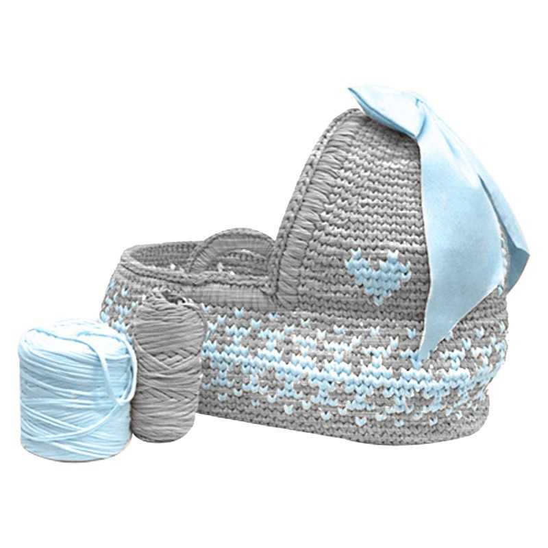Blue Crochet Cradle Kit...