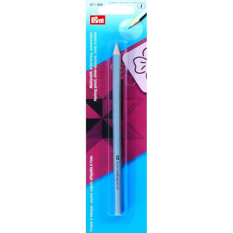 Erasable silver marking pencil