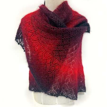 Infinity Silk & Mohair "Red...