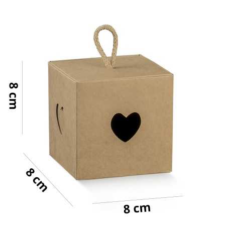 Confetti box with heart and...