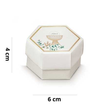 Hexagon favor box for...