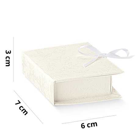 Book-shaped confetti box -...