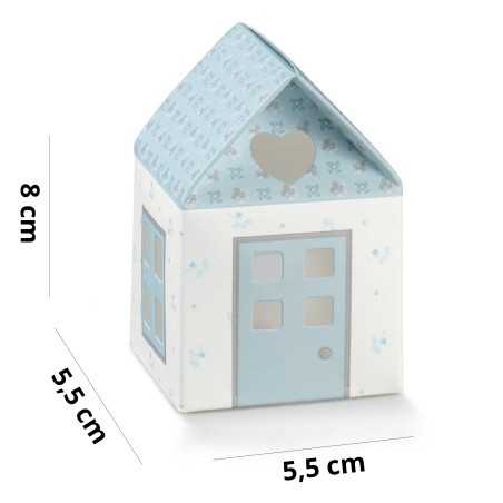 House-shaped confetti box -...