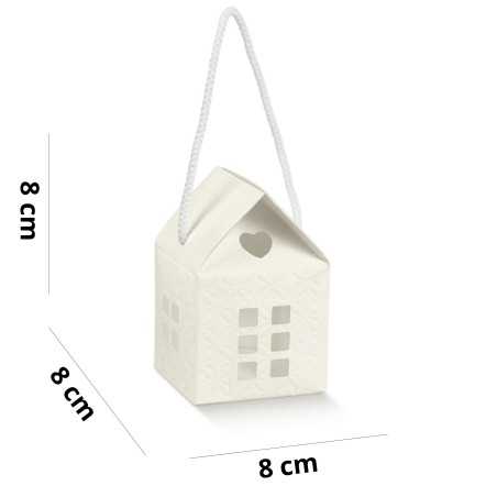 House-shaped confetti box...