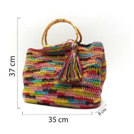 Kit de sacs en jute colorés