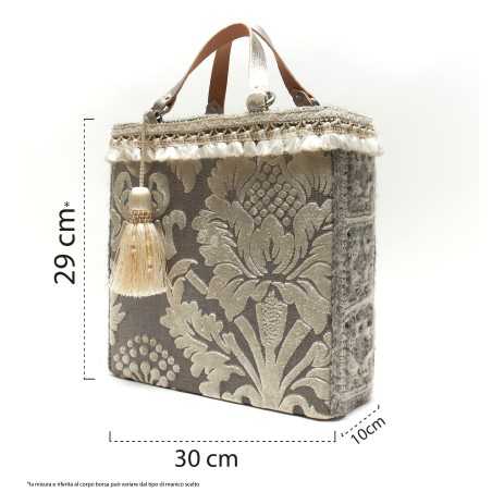 Dani Bag Kit in Damask Fabric