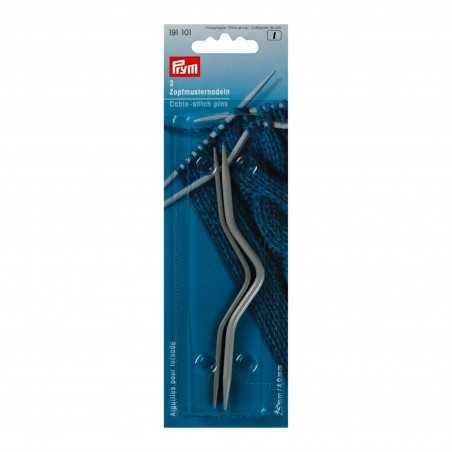 Prym curved braiding needle...