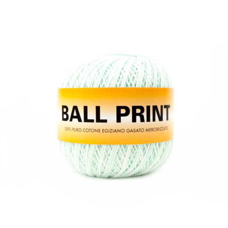 Ball Print - Mixed Aqua...