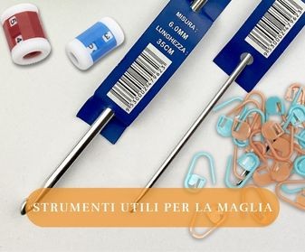 Strumenti utili per la maglia